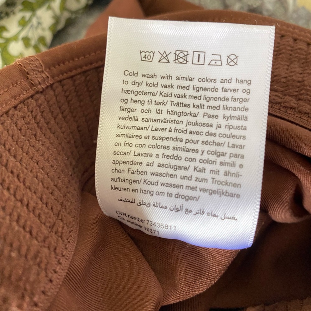 Girlfriend Collective Brown Set Leggings Bra Tank Top Small - Picture 14 of 14